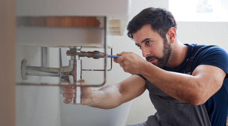 Tankless water heater installation in Manderson, WY